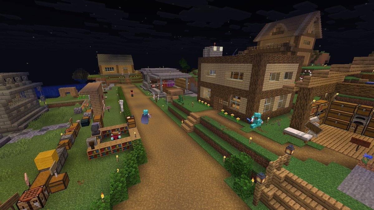 SyuudanOfficial's tweet photo. ☀━━━━━━━━━━━━━━━━━━━━
　　　　　　　マインクライフ
　ｰ夏の大しゅー合サバイバルｰ 島の発展風景
 ━━━━━━━━━━━━━━━━━━━━━🌴
🔊みんなたくさんの参加ありがとう！！！ 
 💡参加は下のURLから！
https://t.co/uCUI10rmr4
＃マインクライフ https://t.co/nhmzNdUcIl