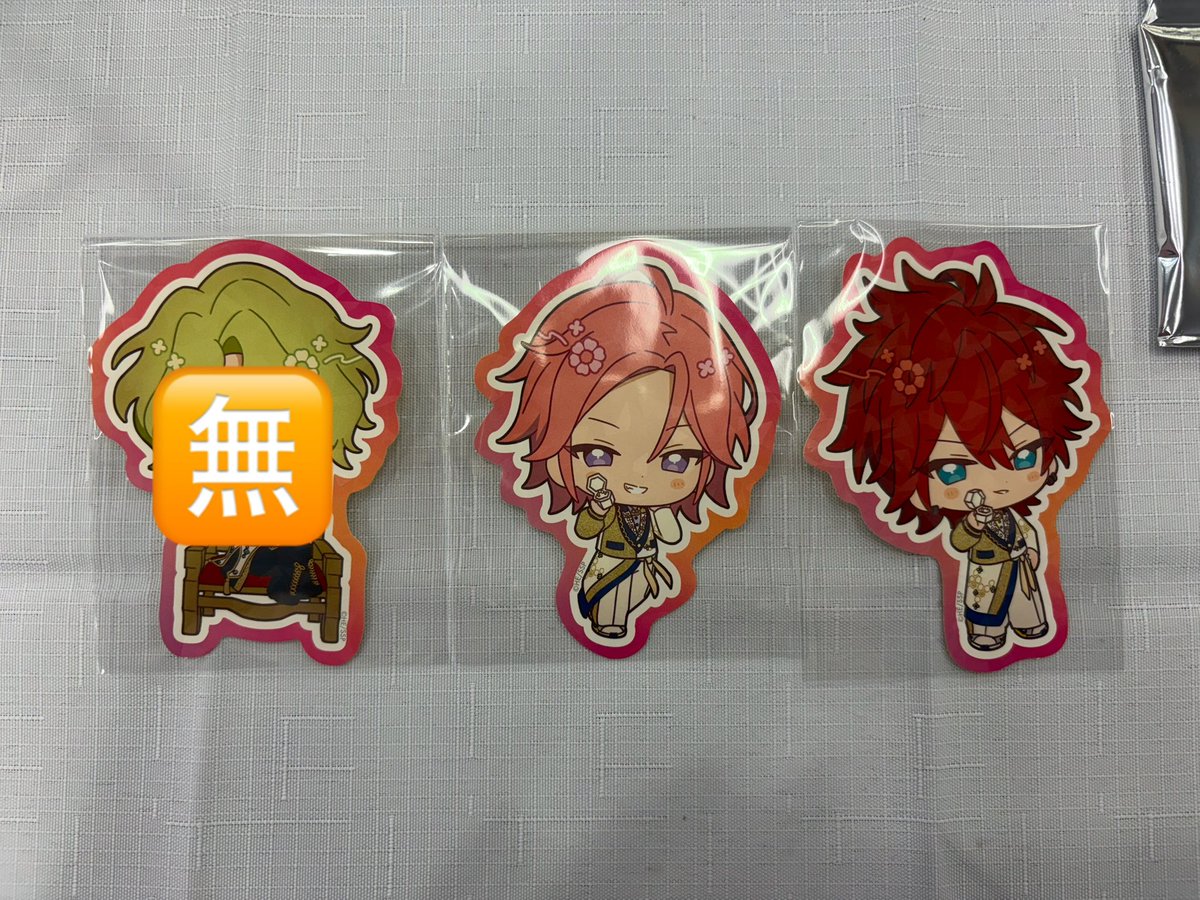 rb_o0X's tweet photo. あんスタ あんさんぶるスターズ アニカフェ アクスタ ステッカー 交換

譲 : 章臣 翠 鉄虎 颯馬 敬人 奏汰 陣 創 友也 日和 こはく 燐音

求 : 忍 茨

本日、8/12池袋手渡し または 郵送でのお取引📮 https://t.co/xbXyh1ASRm