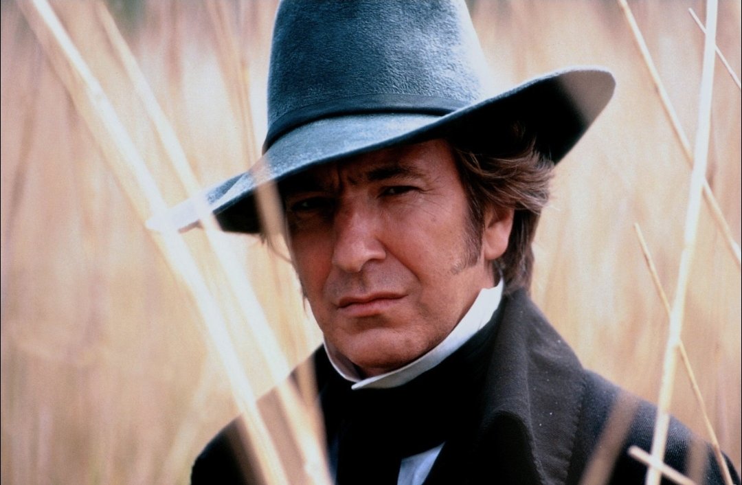 SMaryG's tweet photo. Alan Rickman as Colonel Brandon ๐
Look at that intense, brooding gaze! What are the first 3 adjectives that come to your mind when you look at this picture of Brandon?
#ColonelBrandon #SenseAndSensibility #AlanRickman #JaneAusten
#MyJaneAustenBookClub ๐ https://t.co/sLJtQmJkGi