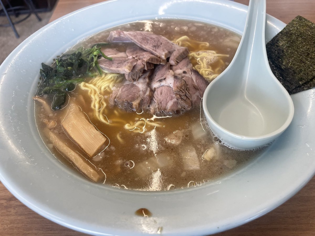 RARK30040772's tweet photo. ラーメンショップ��酒々井SP前店

3度目の訪問で念願の実食🍜

チャーシューメン中盛り🍜

柔らかいチャーシューとメンマ

スープがうまい😋

ご馳走様でした！！　2026.8.4
#ラーメンショップ #酒々井 #ラーショ https://t.co/AHQcOaBejd