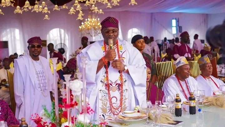 ThinkYoruba_1st's tweet photo. Yoruba Monarchs Unite as Olofin Bamgbade Honours Onikoyi at Coronation Anniversary

The Olofin of Isheri Mole, Oba Sulaiman Adekunle Bamgbade, joined fellow Yoruba traditional rulers to honour the Onikoyi of Ikoyi and Imoba Kingdom, highlighting the unity of the Yoruba traditional institution and its commitment to preserving the people's heritage.
