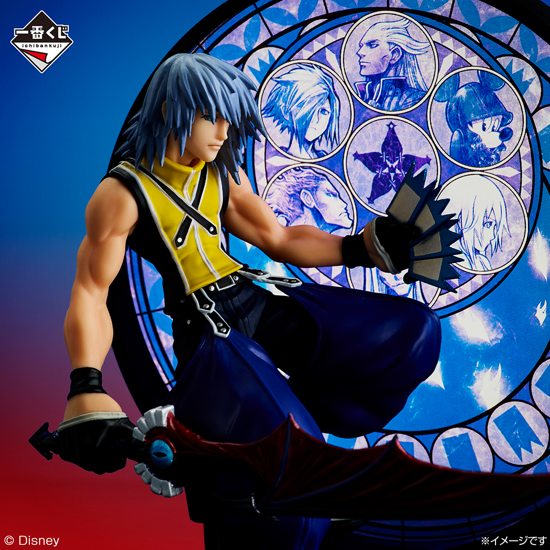 ichibanKUJI's tweet photo. ╋━━
#一番くじ KINGDOM HEARTS 
-25th Anniversary-
お近くのお店をチェック🗝
　　　　　　　　　　　　━━╋
https://t.co/hgXniNIb9N
╋━━
#ソラ と #リク の美麗イラストが立体化✨
王様、ドナルドダック、グーフィーのデスクトップフィギュアもお見逃しなく♪

🗝8/15(土)より発売予定
https://t.co/YkoaT52kB0
最新画像も公開👀‼

#KH