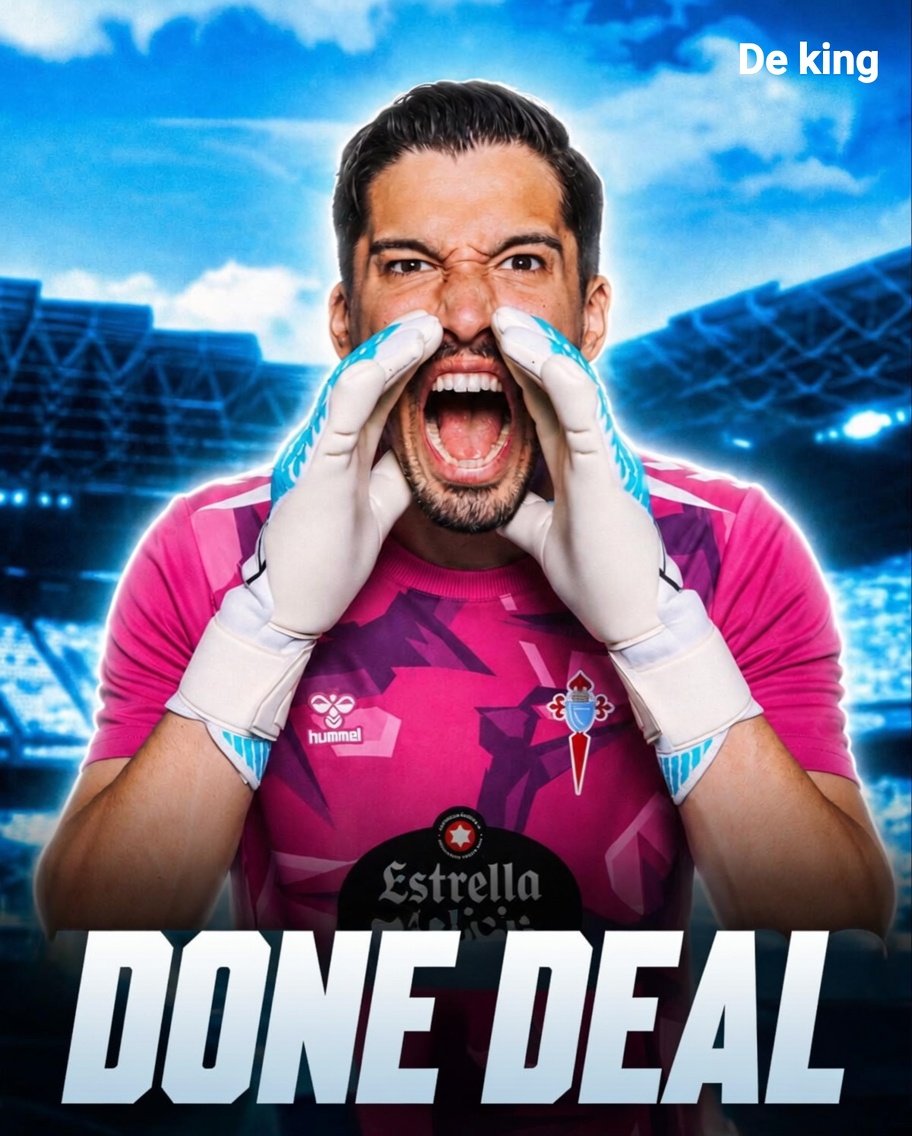 DeKing430094's tweet photo. 🚨 ALTAY BAYINDIR TO CELTA VIGO
🏢 Manchester United → Celta Vigo 🔵⚪️
👤 Altay Bayındır 🇹🇷, Goalkeeper
💰 Loan with €4m buy option
📈 Fee can rise based on appearances
✈️ Authorized to travel for medical + signing
#MUFC #CeltaVigo #Bayindir #LaLiga #PremierLeague #Transfers https://t.co/4dq4RojKGs