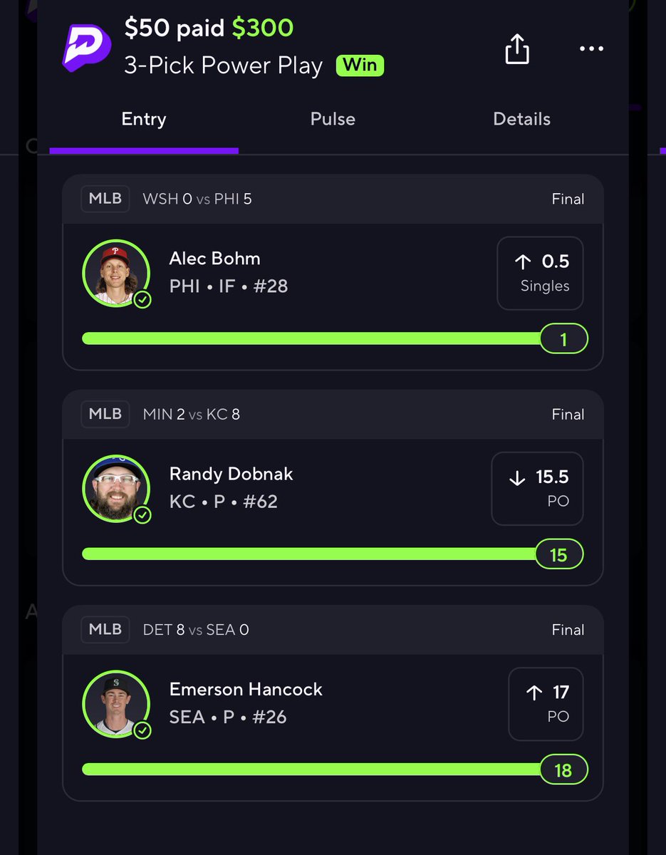 sseiss_'s tweet photo. Most recent wins from @Auto_DFS !! Been trying out some new settings and slip combinations. THANKS SO MUCH!! https://t.co/NJWcZ6cyyF