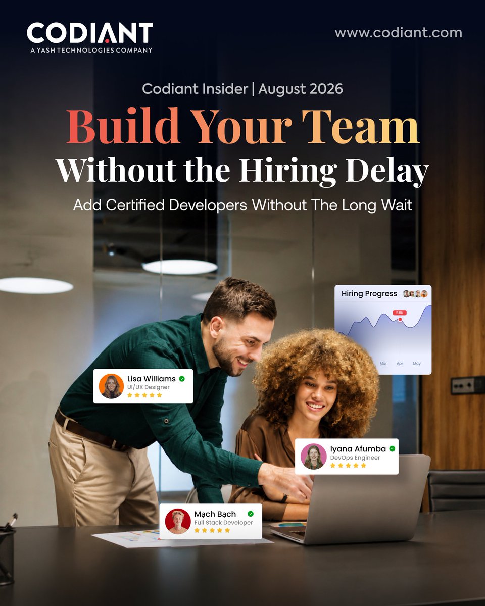 CODIANTSoftware's tweet photo. Hiring developers isn't just about filling roles, it's about keeping your product roadmap on track.
Learn when dedicated developers are right choice & how they help businesses scale faster.
Read newsletter: https://t.co/O3Bgvf0iGf
#DedicatedDevelopers #HireDevelopers #Codiant https://t.co/CHnQXrYKUP