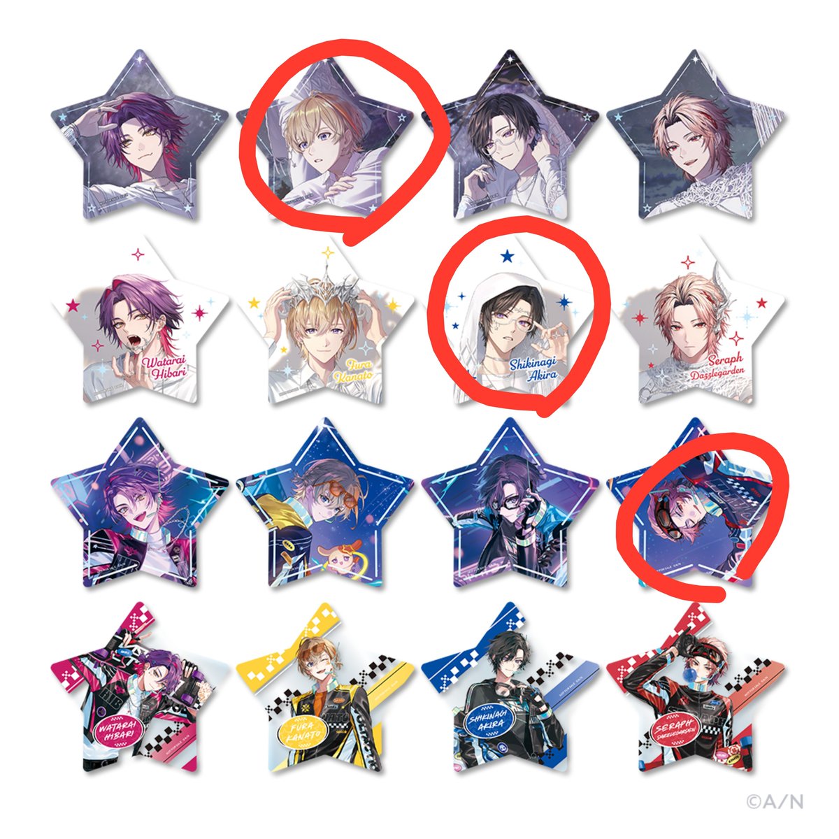 Telescope_Exc's tweet photo. 【交換】にじさんじ VOLTACTION 4周年 アニメイト特典 オフィシャルストア特典

譲)画像1枚目

求)画像2枚目 印のもの各1枚 

アニメイト特典を持ち帰る際、外袋に折り目がついてしまったため気にならない方のみ(画像3枚目)
検索からでもお気軽にお声掛けください https://t.co/AZoZgi8uS9