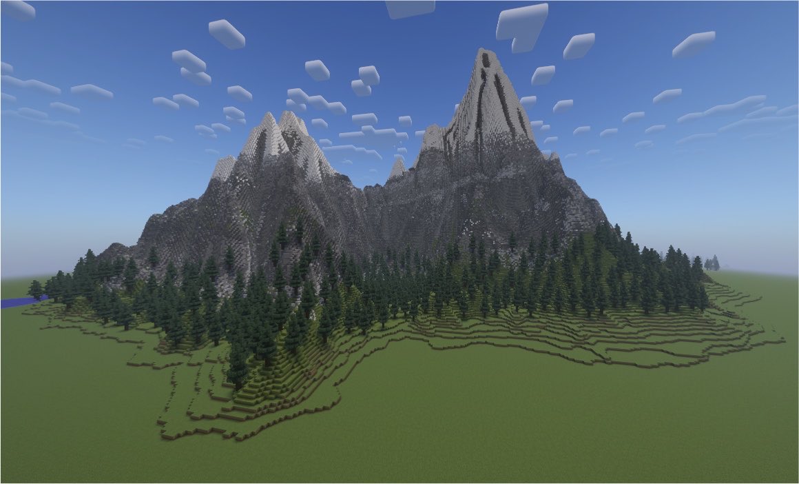 RaelythVT's tweet photo. survival mega builders how do yall manage to not lose your mind?? >.<
(someone stop me from building it please)
#minecraft #megabuild https://t.co/QlEy42l2sR