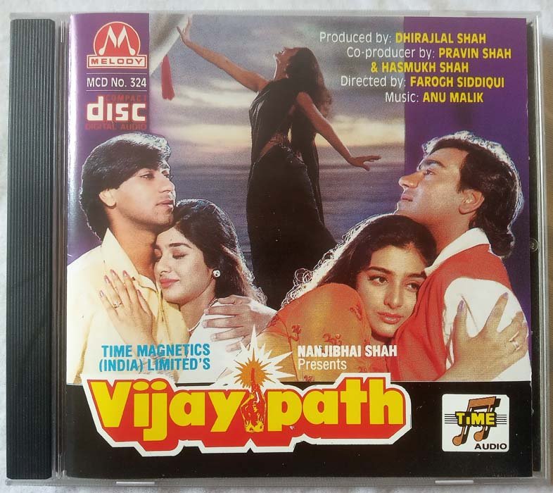 MovzMusicals999's tweet photo. #32YearsForVijayPath
One of the highest grossing hindi film of the year 1994.
#VijayPath Audiocd /cassette
#AnuMalik musical
@ajaydevgn #Tabu #FaroghSiddique https://t.co/uHlkgllzTp