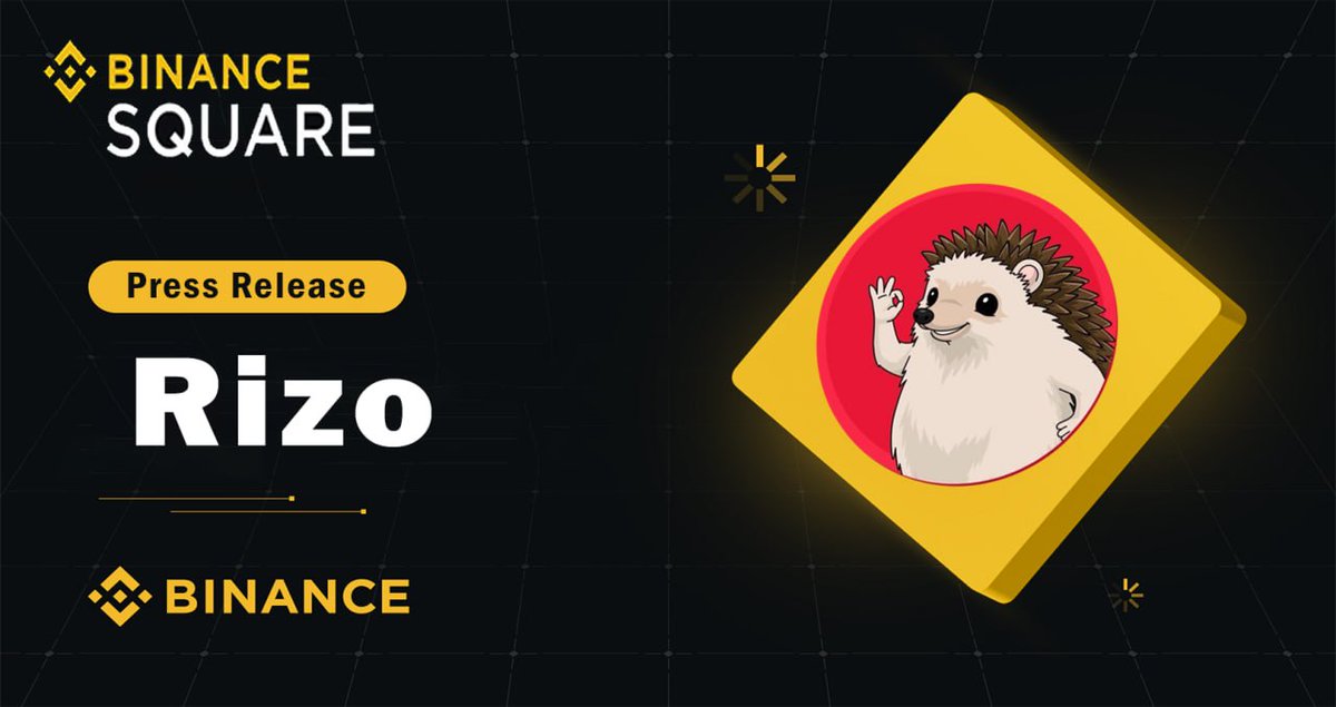Rizoonbnb's tweet photo. 🔶  Big news! $RIZO is now featured on @binance 🚀

🔶  https://t.co/zTwCAesRDF https://t.co/ZW6eoNgWtY