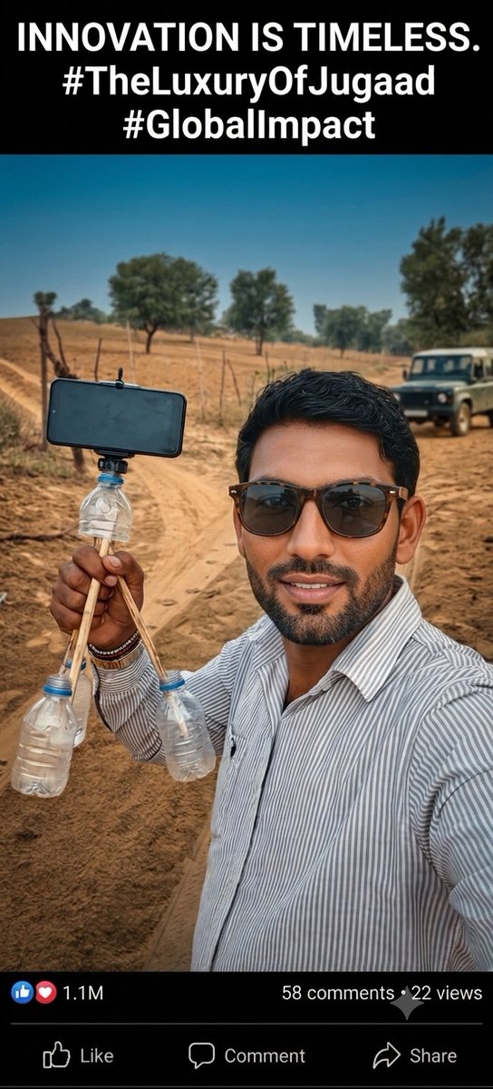 Teacher_3rdGrd's tweet photo. संसाधन कम हो सकते हैं, सोच नहीं! 💡
दुनिया को महंगे गैजेट्स चाहिए, हमें सिर्फ एक बढ़िया आइडिया!
#TheLuxuryOfJugaad #InnovationIsTimeless #Swag #YoumEIstehsal https://t.co/GIibKiWN4H