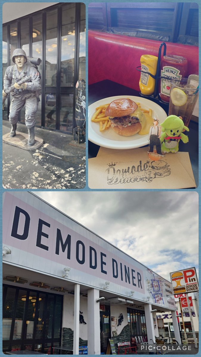 fuupan1010's tweet photo. 姉の付き添いでミセスのMVに使われたお店にハンバーガー食べに行ってきた
とっても美味しかった😋🍴 https://t.co/63MKuE9s27