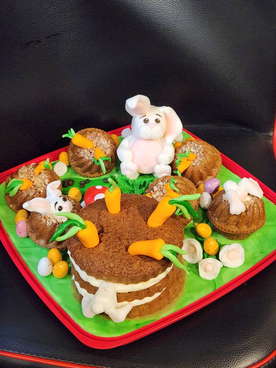 GaranayanIO's tweet photo. Writing intense lore requires high-carb world-building. 🍰
​Stepped out of the narrative for a few hours to bake this forest-themed carrot cake (rabbits & toadstools included).
​Authors/creators: do you swap hobbies when you get stuck on a scene, or push through?
​#WritingCommunity #IndieBooks #GaranayanScriptures