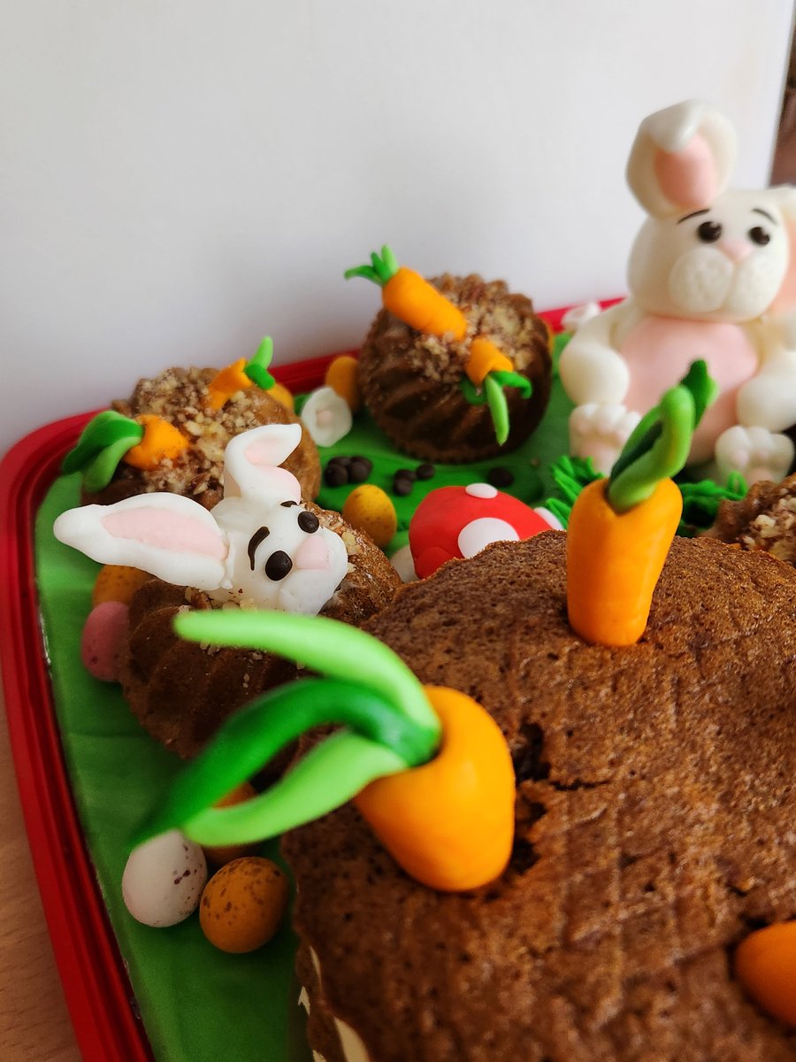 GaranayanIO's tweet photo. Writing intense lore requires high-carb world-building. 🍰
​Stepped out of the narrative for a few hours to bake this forest-themed carrot cake (rabbits & toadstools included).
​Authors/creators: do you swap hobbies when you get stuck on a scene, or push through?
​#WritingCommunity #IndieBooks #GaranayanScriptures