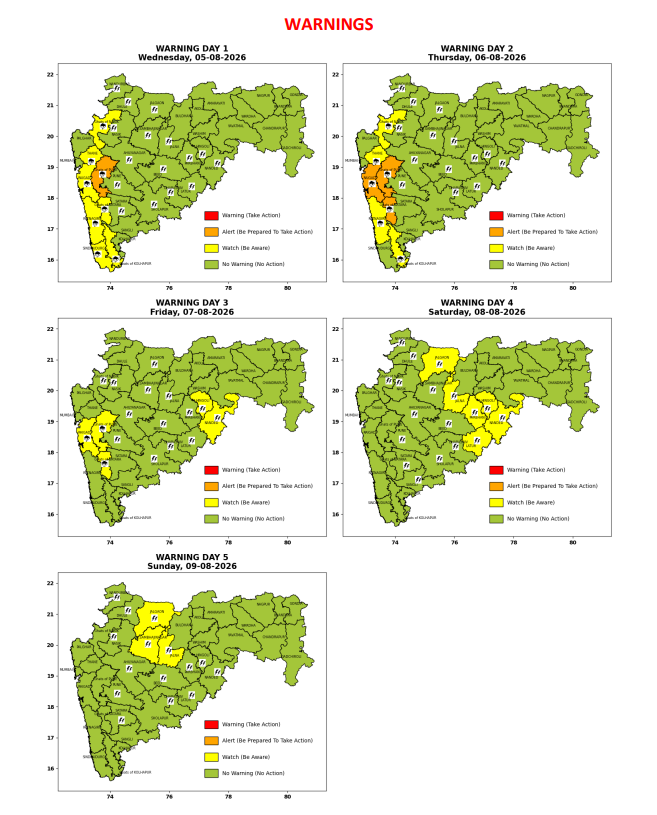 RMC_Mumbai's tweet photo. Heavy to very heavy rainfall very likely to occur at isolated places in the  ghat areas of North Madhya Maharashtra.   
Heavy rainfall very likely to occur at isolated places in the districts of Konkan-Goa and ghat areas of South Madhya maharashtra. https://t.co/W52FHUxObS