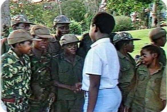 KakwenzaRukira's tweet photo. They suffered while he was away eating Swedish sausages and farting and growing elephantine bums. He came back to impose himself onto them and eliminate the recalcitrants. https://t.co/nXeM3B9Dym