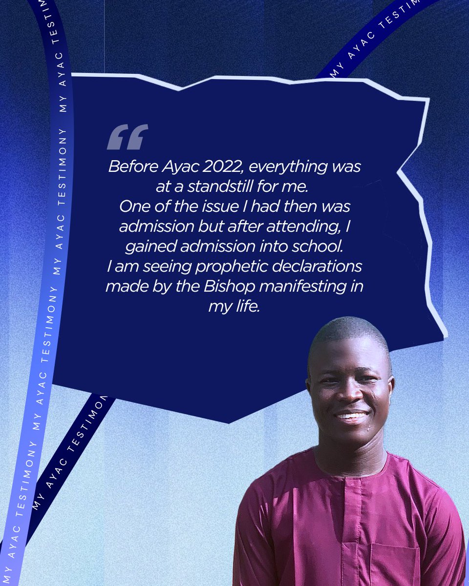 Yaf_Lagos's tweet photo. Previous AYAC have been full of amazing testimonies in the personal lives and affairs of participants, AYAC 2026 will also answer to its name in your life!

Register for AYAC 2026 and share your testimony in the comments. #ayac2026 #wcflagos #yaflagos https://t.co/boPbdeHUZi