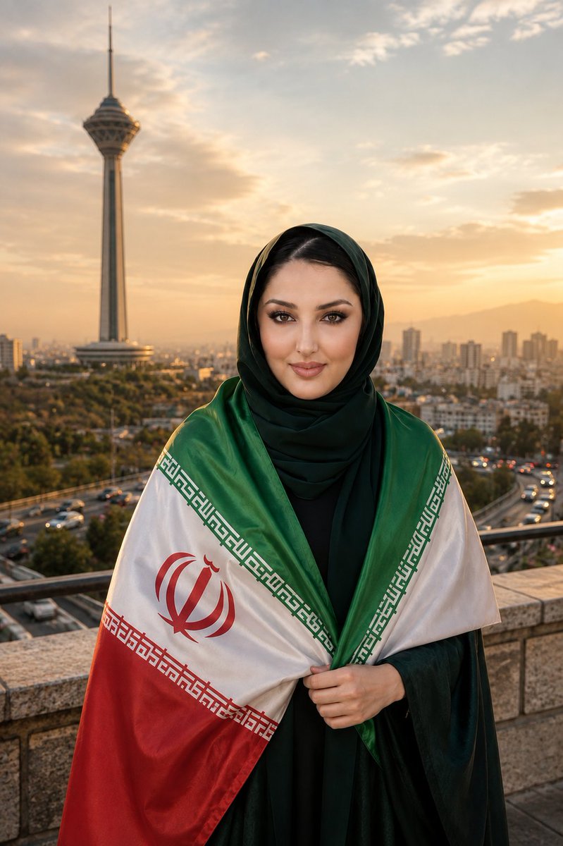 zaenab_i's tweet photo. هل هناك أجمل من أن ترى امرأة تحمل راية وطنها بهذا الفخر؟ 🇮🇷🔥 https://t.co/z8ZURwliDl