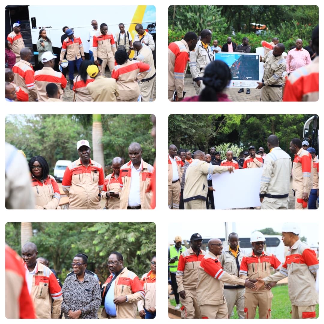 JudiciaryUG's tweet photo. Day III: The third day of the Albertine Graben oil and gas field excursion commenced with a morning briefing at Kabalega Resort in Hoima. Participants were taken through the day’s programme, expected outcomes, and safety guidelines ahead of the field visits.

The day’s itinerary includes visits to Kabalega International Airport to appreciate the strategic infrastructure supporting Uganda’s oil and gas industry, followed by the Escarpment Viewpoint, which offers a panoramic view of the major oil and gas facilities within the Albertine Graben.

Participants will then proceed to Well Pad 2 to observe drilling operations and gain a deeper understanding of oil extraction processes before visiting the Central Processing Facility (CPF), where crude oil is processed prior to transportation. At Well Pad 1, they will learn about production operations, including metering systems and crude oil handling processes.

The excursion also includes visits to Buhuuka Market, a community demonstration garden, and a gravity water scheme to assess the socio-economic benefits and community development initiatives resulting from oil and gas activities in the region.

The day’s programme will conclude with a tour of the Luwero Industries Waste Management Facility, where participants will gain insights into waste management systems and environmental sustainability practices within Uganda’s petroleum sector