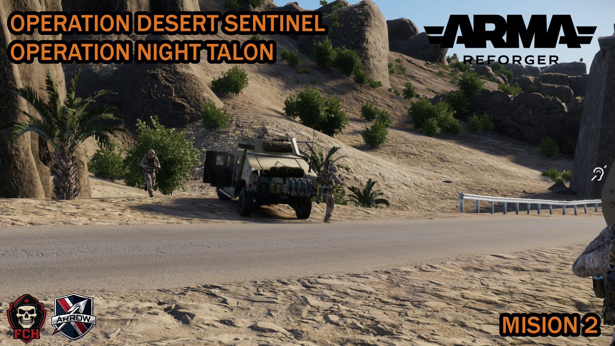 themipa97's tweet photo. Continuamos a las 22:00 (hora española) la Operation Desert Sentinel en Arma Reforger con el clan de simulación militar @helhest28. Lo podéis seguir en https://t.co/OglBo7eqvF #armareforger #milsim #simulacionmilitar #español #fch #helhest #anizay #usmc #moderna https://t.co/74L4xFF4iE
