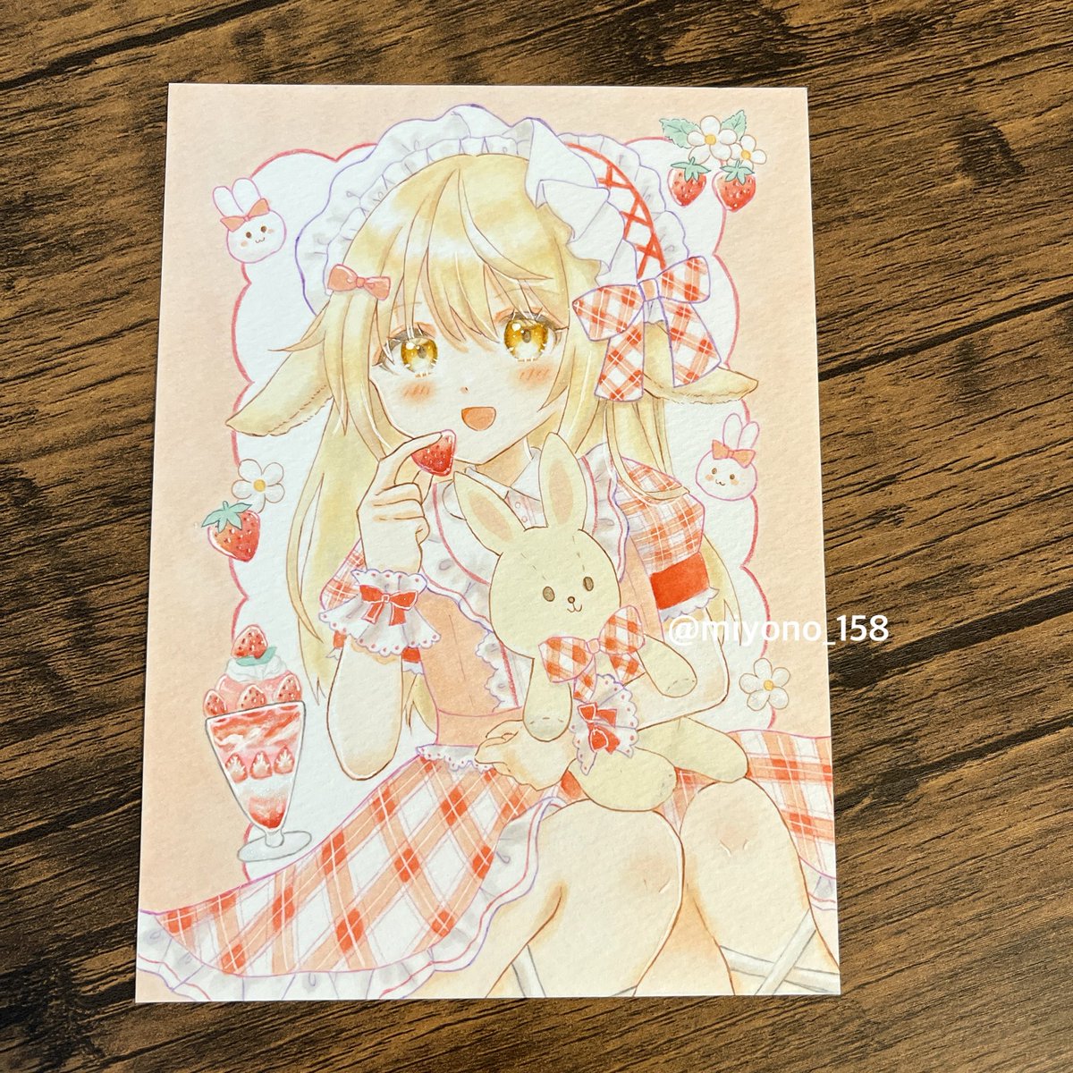 Booth通販のお知らせ】 本日21時にこちらの原画をBoothに追加します