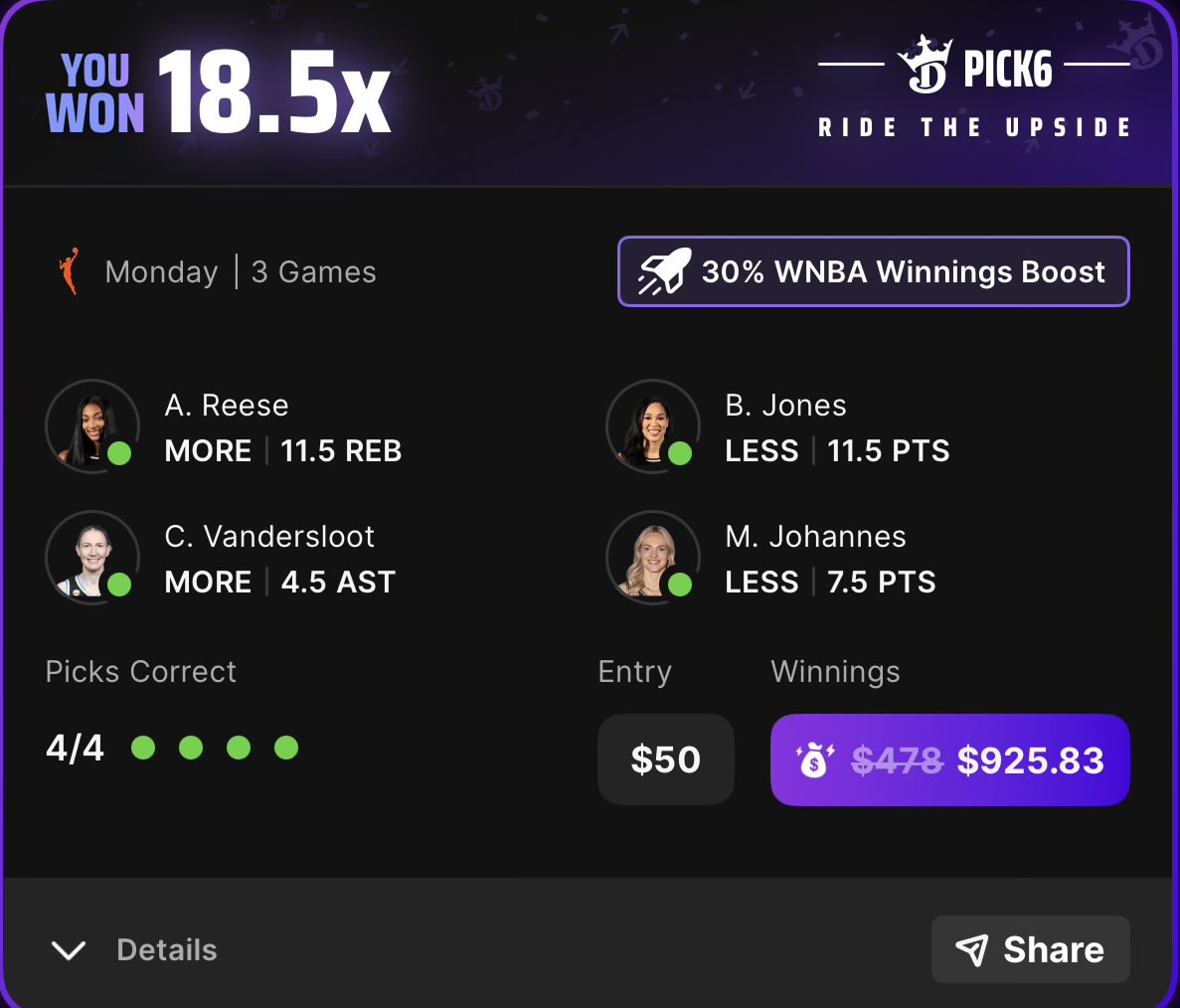 Figgie20002's tweet photo. July was a crazy month for me thanks to @Auto_DFS. I’ve never been more profitable from fantasy! https://t.co/GHSk987zcq