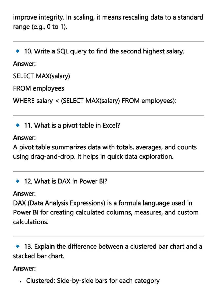 Godsent_Ogar's tweet photo. Entry level data analyst interview prep: https://t.co/XHuLoYuGek