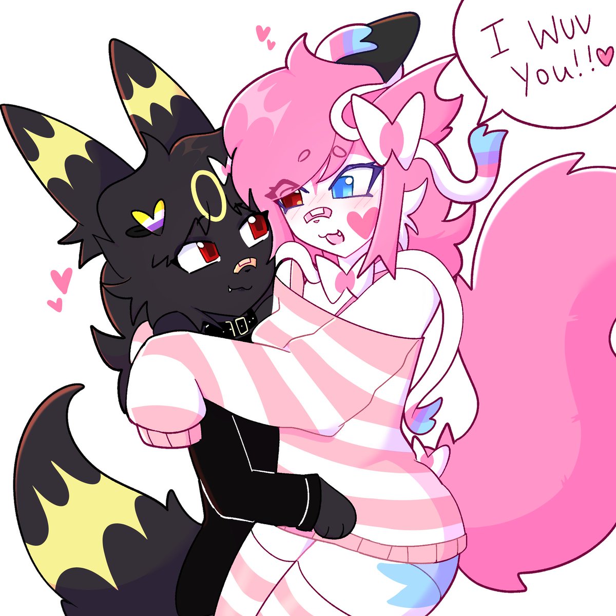 SylveonVloggy's tweet photo. there's no love like sylveon love :3 https://t.co/0TNNJlBbgV