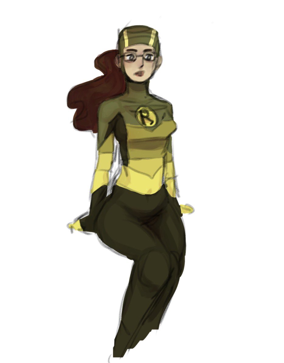 Shrimiop's tweet photo. a shrinking rae drawing i made for my friend #invincible #shrinkingrae #art https://t.co/JYJzCwzD3j