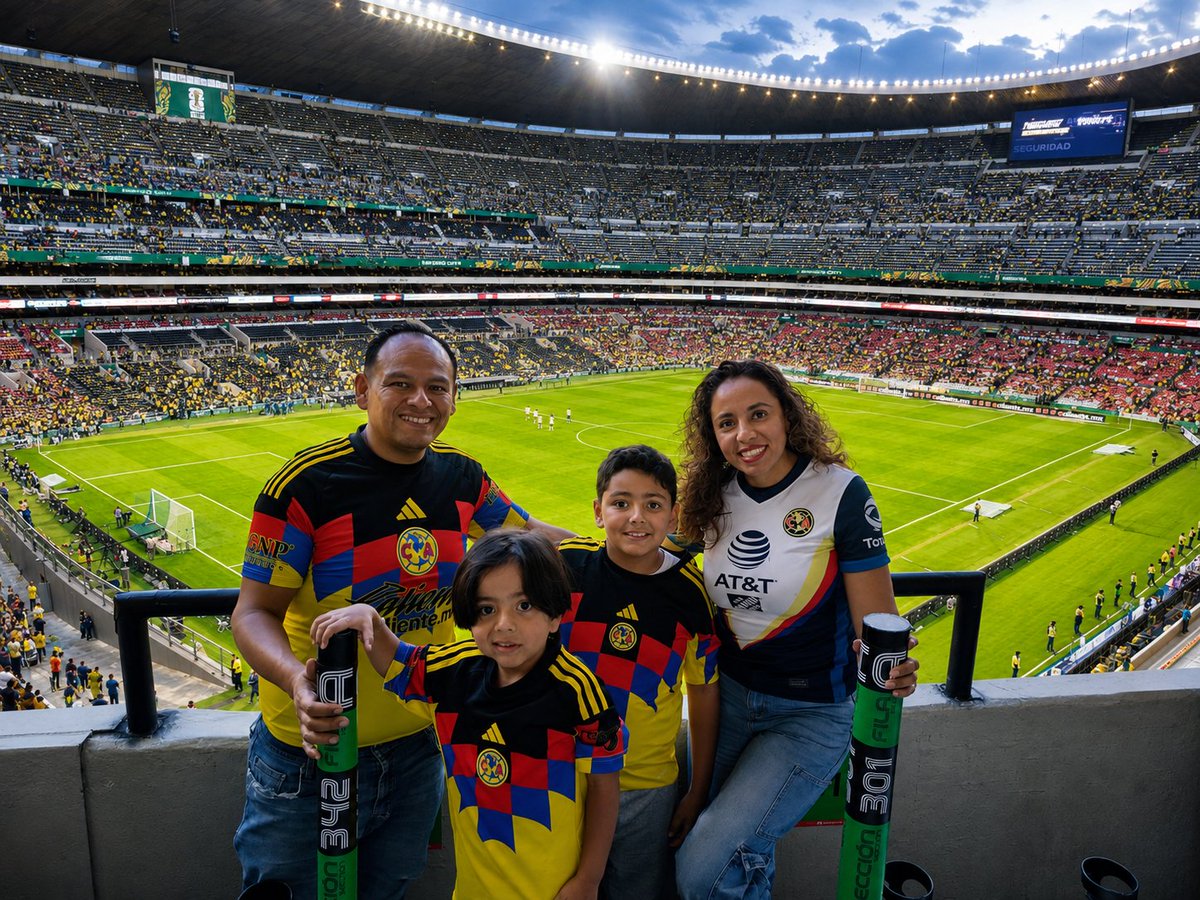 ricamley's tweet photo. El domingo fue un día inexplicable al lado de mi familia, compartiendo un poco de mis gustos y del amor y cariño que le tengo a este club, que me ha dado llantos, enojos y tristezas, pero, sobre todo, las más grandes alegrías. Gracias. @ClubAmerica #SomosElClubAmericaDeMéxico https://t.co/FSlPY7ccAc