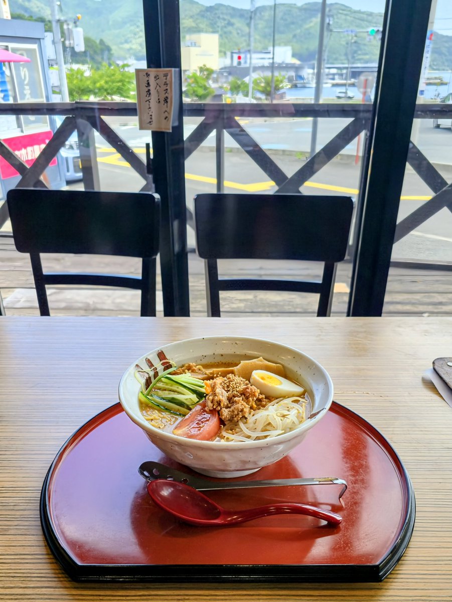 PowerTransAm's tweet photo. 本日は、女川町でのお仕事でした！
天気も良くて☀️暑い１日でしたぁ😅

そんな女川町でのランチは、中華料理の金華楼にて冷やし担々麺を美味しくいただきました😋🎵 https://t.co/05b0d7xCiA