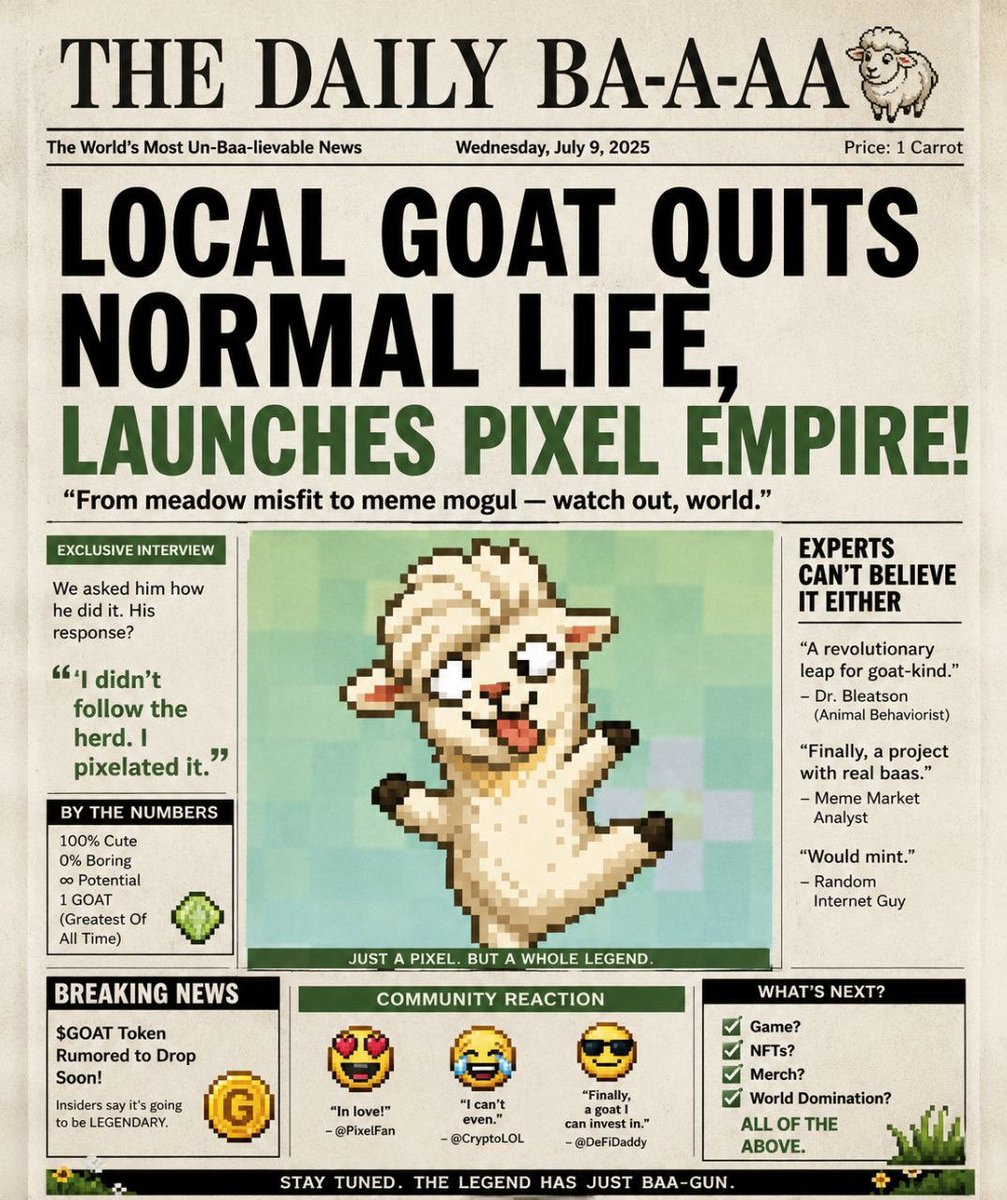 gentlemotion03's tweet photo. @stan5762 @TheCryptoDog $Hansome on Robinhood Chain — pure meme energy, 0% tax, LP locked till 2027.
The alpaca that won the genetic lottery.
@HansomeAlpacas
CA: 0x2C38Df5F59b04C3F3BB8c9E6C445E211eB1b0875 🦙 https://t.co/wNg88Sokpu