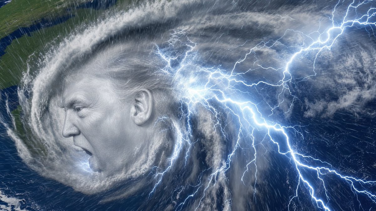 JLawBronco's tweet photo. @realDonaldTrump  The storm is coming. https://t.co/yhg2D6jKRH