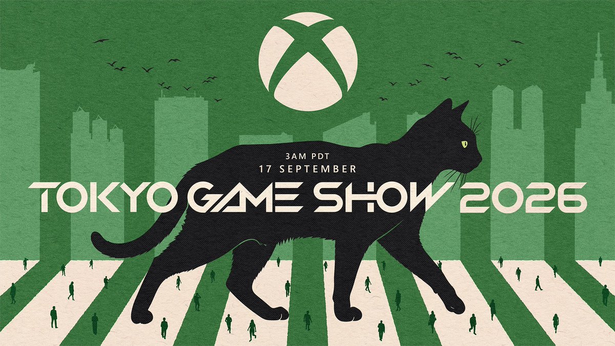 MagicAnimeX's tweet photo. Xbox is officially heading to Japan for Tokyo Game Show 2026!
The broadcast lineup features the main TGS broadcast and XBOX Fanfest Tokyo, all taking place on September 17
#TGS2026 #XBOX #XBOXFanFest #XBOXTGS https://t.co/gqVHpzaFL0