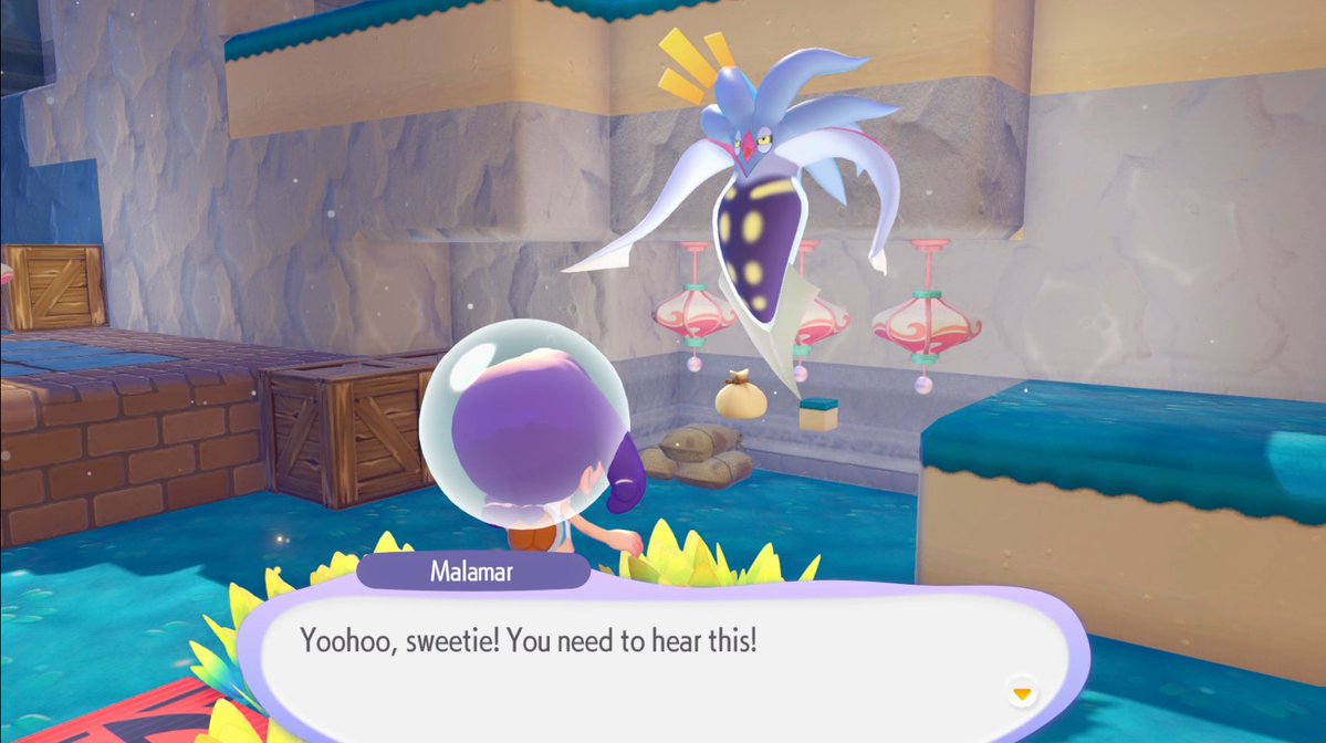 KirbyCheatFurby's tweet photo. okay not the personality i was expecting from malamar https://t.co/DCEnDtHpof