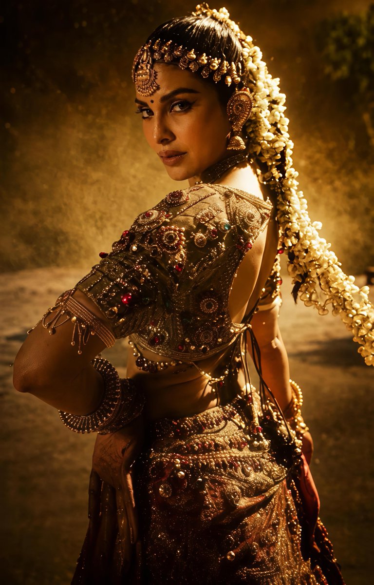 Chinna_waves's tweet photo. A visual symphony of gold, jasmine, and classical rhythm 🪘 🪙 https://t.co/63MWMZte1n