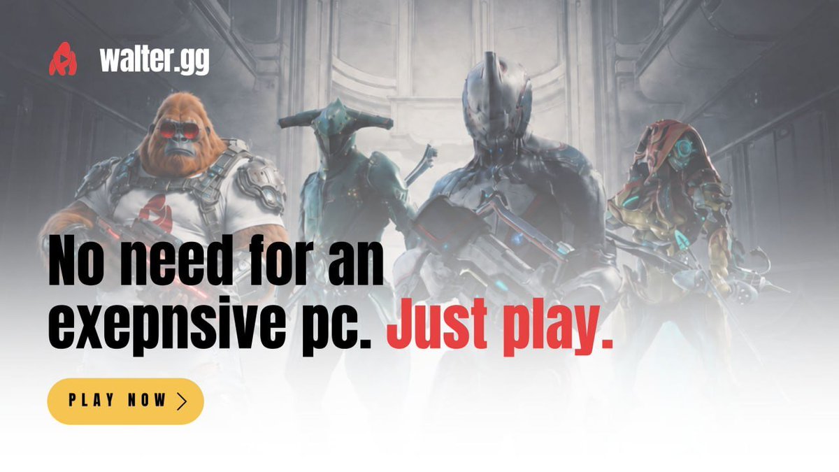 walter___gg's tweet photo. Warframe now playable instantly across any screen.

no downloads. no PCs. no gatekeeping. just ninjas doing ninja things. https://t.co/sMfEyRxqlI