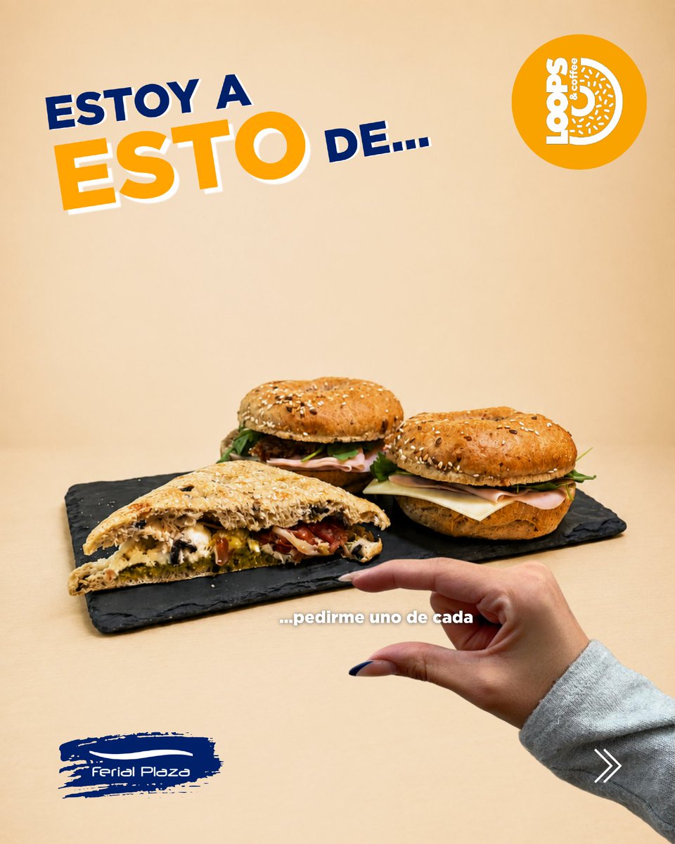 FerialPlaza's tweet photo. Hay decisiones que parecen imposibles… 🤏🍩🥯

¿Dulce o salado? ¿Un bagel, un loop o mejor acompañarlo con un café bien fresquito?

𝙀𝙣 @loopsandcoffee 𝙨𝙖𝙗𝙚𝙢𝙤𝙨 𝙦𝙪𝙚 𝙚𝙡𝙚𝙜𝙞𝙧 𝙨𝙤𝙡𝙤 𝙪𝙣𝙖 𝙤𝙥𝙘𝙞𝙤́𝙣 𝙣𝙤 𝙨𝙞𝙚𝙢𝙥𝙧𝙚 𝙚𝙨 𝙛𝙖́𝙘𝙞𝙡… 𝙥𝙤𝙧 𝙚𝙨𝙤, 𝙨𝙞 𝙥𝙪𝙚𝙙𝙚𝙨, 𝙦𝙪𝙚́𝙙𝙖𝙩𝙚 𝙘𝙤𝙣 𝙡𝙖𝙨 𝙙𝙤𝙨. 😏

Pásate por Ferial Plaza y descubre todos los sabores que te están esperando.

💬 Ahora cuéntanos: ¿eres más de dulce, de salado o de los que piden ambos?

#FerialPlaza #ConectadosContigo #LoopsAndCoffee #Guadalajara