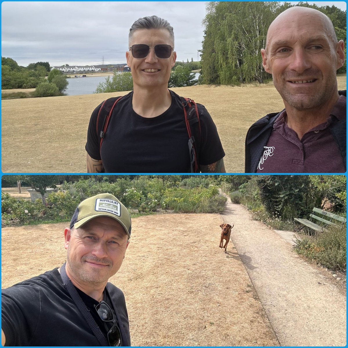 WalkandTalk999's tweet photo. Thursday Walks – Tomorrow! 

Join us in:

📍 Enfield (NW London)
📍 Dearne (S Yorkshire)
📍 Danson Park (SE London)

For men who are serving, served, or retired from the Blue Light, NHS &amp; Military services.

For all our walks: https://t.co/gpocDUwC63 https://t.co/GmNdSOCFHx