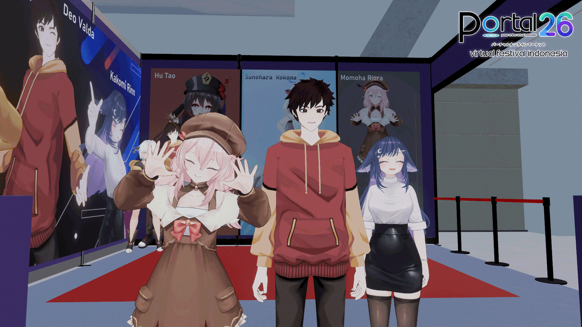 renaizumi's tweet photo. Otsukare TEAM DUAR!!! at Portal26
Shoutout to @DeoValda @KakomiRinn !

the boothing is really fun! meet lot's of people, feels like real con

Thank you kak @kotarovrc udah bikin event sekeren ini!! ditunggu next event nya! https://t.co/WWlwPQaZIC