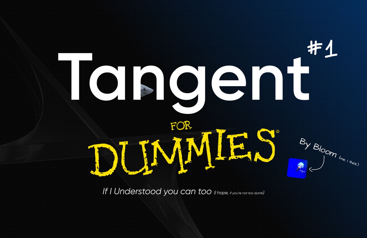 0xBloooom's tweet photo. 1/8
How do markets work on @tangent_fi ?

Tangent is a DeFi protocol that lets you borrow USG (an over-collateralized stablecoin) against productive collateral that still earns yield.

There are 2 types of markets: HEC and LEC.

Let’s break it down simply 

⬇️ https://t.co/n0VhjaJtGK