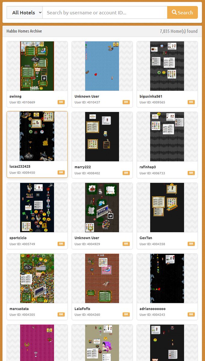 HabboHistoryCOM's tweet photo. A brand new archive is in the works: the Habbo Homes Archive 👀 It's based on the Habbo Homes posters people received in-game, and the archive is fully searchable!

Note: The homepages are still processing, which could take some days.

Check it out: https://t.co/mlC1h9CiPD #Habbo https://t.co/qN1i4bxuz8