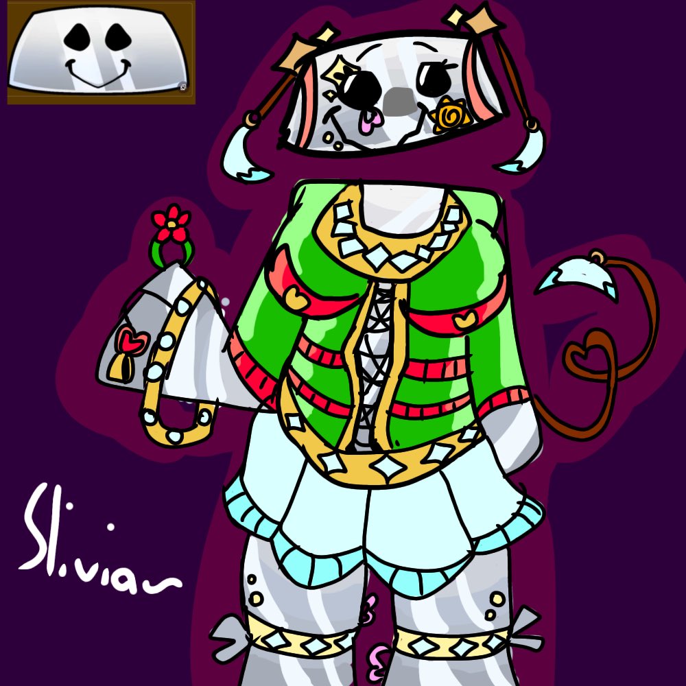 skylightlunar_3's tweet photo. I’m running out of things to draw… Here’s Slivia, a jewellery seller. She sources her diamonds ethically…I think?
She’s a sliver gizmo btw!!
#glaggleland #glaggle #gizmo #glaggletwt #oc #art https://t.co/4dWtQWmAXf