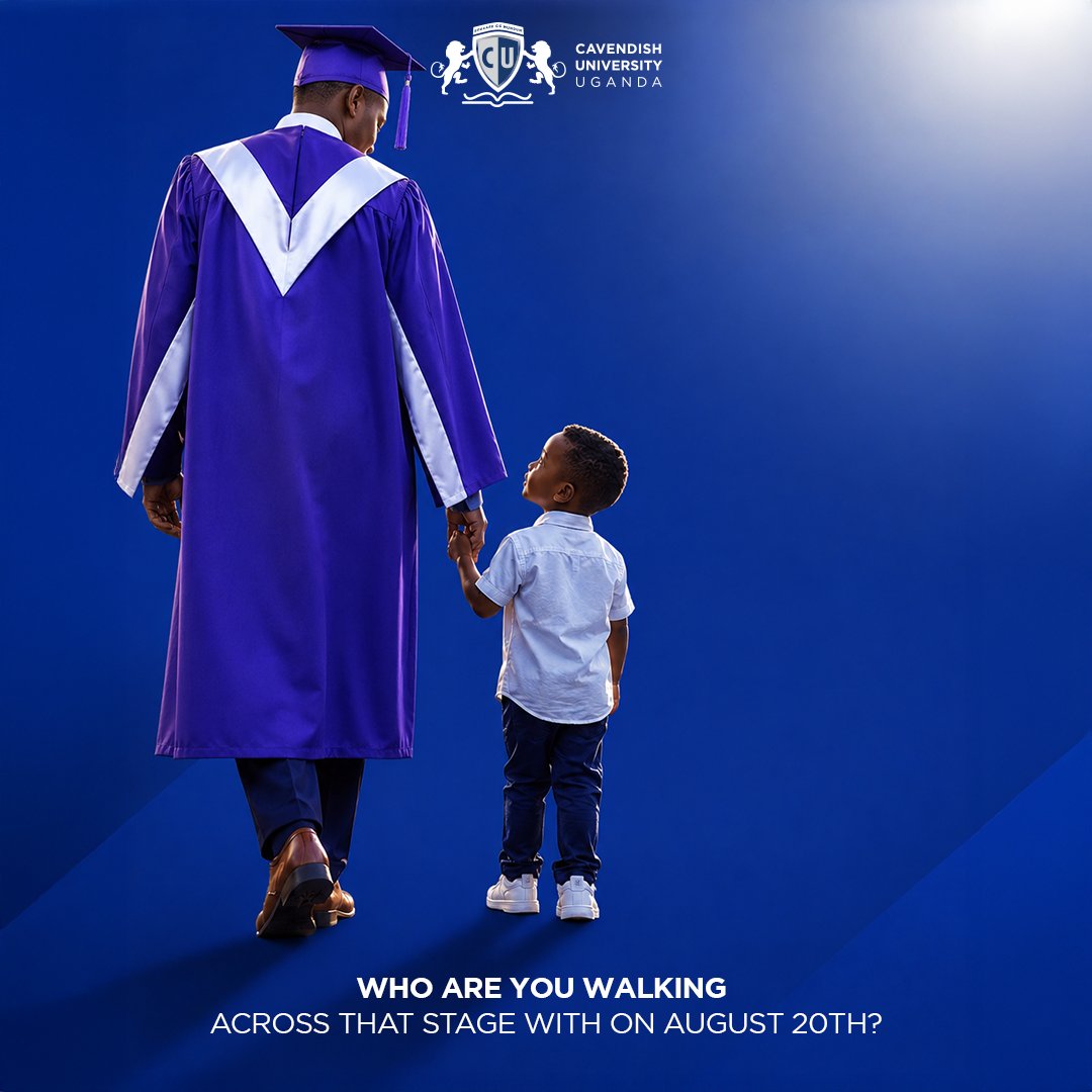 CavendishUg's tweet photo. Behind every successful graduate is a squad that didn't let them quit, these are the people you’re taking to the top with you.
Tag your squad, who are you walking across that stage with on August 20th?
#SuccessBeginsAtCavendish #TeamCUU
#ClassOf2026 #CUU15THGraduation https://t.co/SZy0qWjTIh