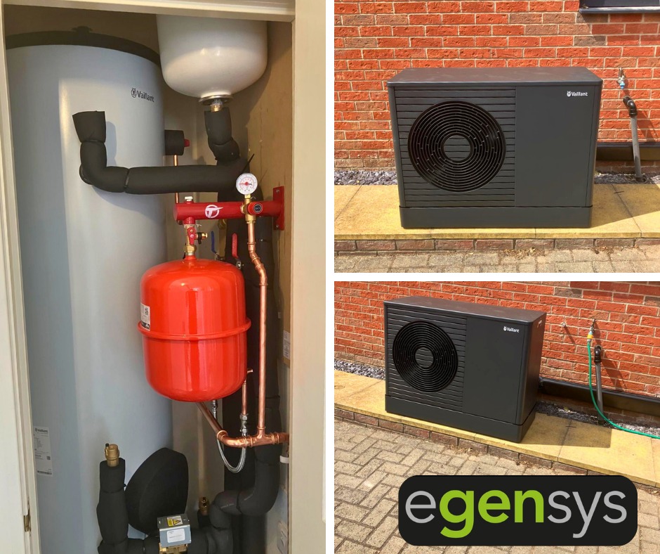 egensys's tweet photo. This week we brought the latest Vaillant heat pump to this Barnsley home 🏡
With added base skirting on the outdoor unit for a cleaner look 👏
#vaillant #ASHP #HeatPump #SmartHeating #EnergyIndependence #RenewableEnergy #EnergyEfficiency https://t.co/EeXOHbBkoz