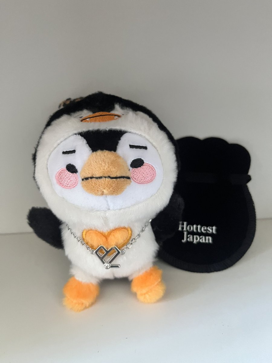 chibigiga's tweet photo. HJからブレスレット届いた！
かわいい〜☺️

先日届いたペンペンのネックレスにしてみた！
かわいいーーー！！ https://t.co/kYgpoSdUZV