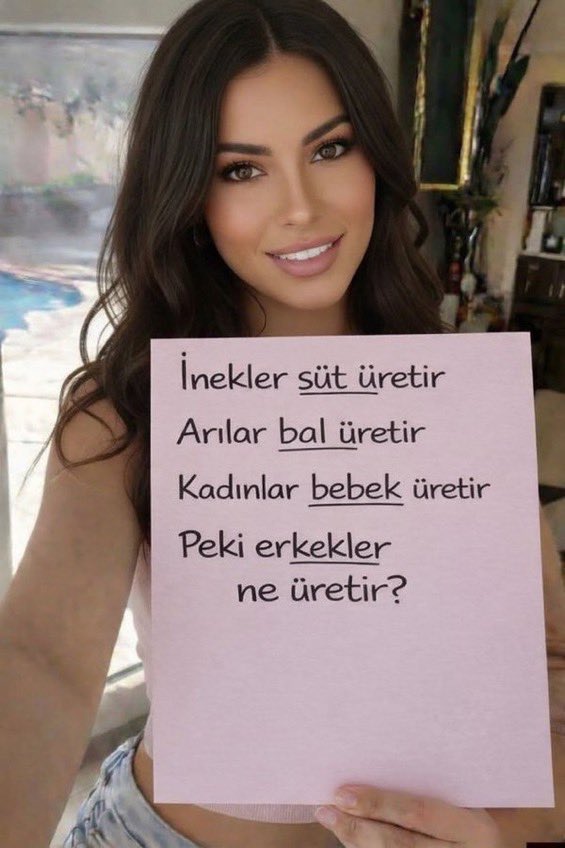inciiyaa's tweet photo. Peki erkekler ne üretir… https://t.co/8AGW0CiZjd