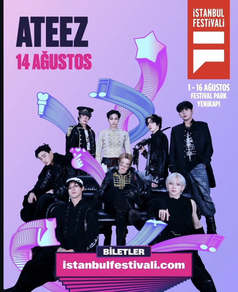 ddana_nuna's tweet photo. To all the foreign Atinys who are traveling to Türkiye for Ateez's concert on 14/08,

since the organizers are failing to provide notices in English language, here's an English thread of all the important info regarding İstanbul Festival 🇹🇷

pls help RT and spread, thx ♡ https://t.co/XZN1n1yIie