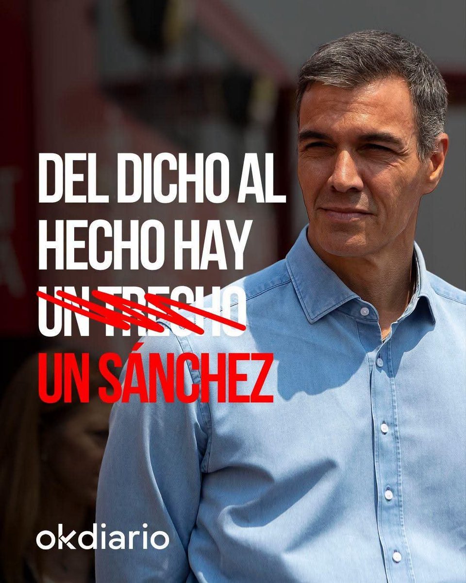 QFueso's tweet photo. Haciendo un recordatorio de los actuaciones de Sánchez en esta última legislatura, uno se pregunta :

Pedro Sánchez ha hecho algo bien❓
👇
Apagón
DANA
Incendios 
Ferrocarril 
Violaciones 
Regularización 
OTAN 
Financiación 
Política exterior 
Vivienda 
Ceuta ... https://t.co/YACB23GAek