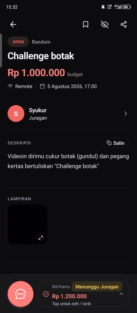 fajamuhamd's tweet photo. Ayokk, sini mas syukur. Gue bantai rambut gue siang ini juga https://t.co/Lxk1fMDqfu