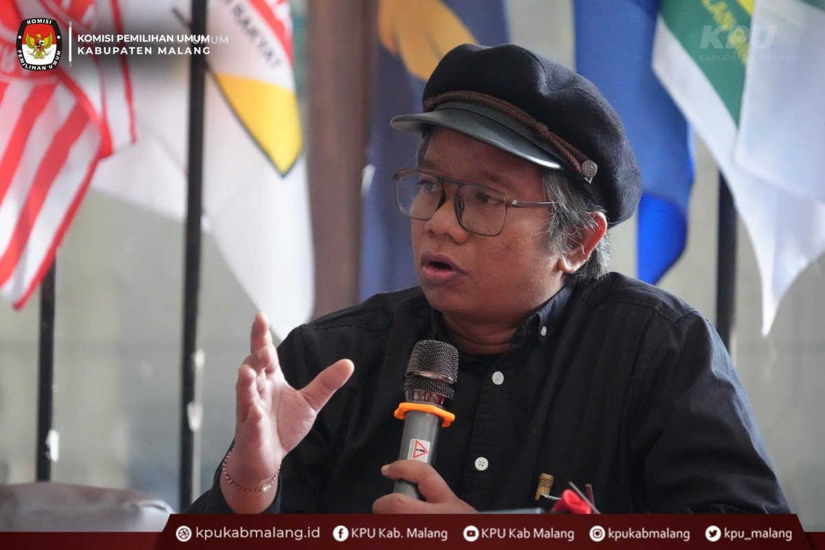 kpu_malang's tweet photo. Halo #TemanPemilih! KPU Kabupaten Malang menjadi salah satu dari 9 KPU Kabupaten/Kota di Jawa Timur yang diundang dalam Raker Penyusunan Modul Pendidikan Pemilih oleh KPU Provinsi Jawa Timur, di Kantor KPU Kabupaten Ponorogo pada 29–30 Juli 2026.

#KPUMelayani #KPUKabupatenMalang https://t.co/oB67yj9CRe